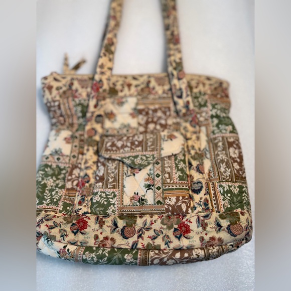 Vintage Elegant Patchwork Tote Bag - Picture 2 of 11